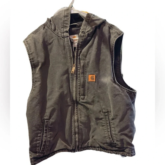 Carhartt Other - Men’s Carhartt  Fleece Lined Hooded Vest XL